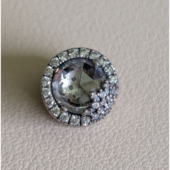 Pandora Jewelry - Pandora Sterling Silver Charm Sparkly With Big Gems